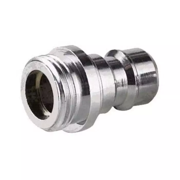 Nito Hose Connector Straight Stainless Steel Male 12.70 mm (1/2 Inch) 25 bar, 53640A3 (Pack of 10)