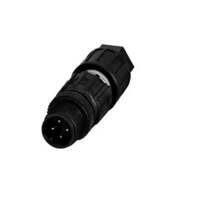 PEPPERL+FUCHS Circular Connector 4 Contacts Cable Mount M12 Connector Plug Male IP67 Series, V1S-G-Q3