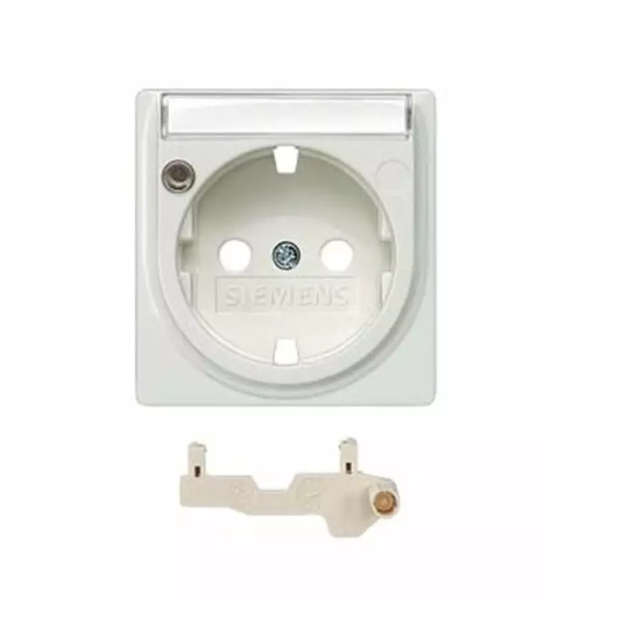 Siemens DELTA White Plug Socket, 16A, Schuko, 5UH1310