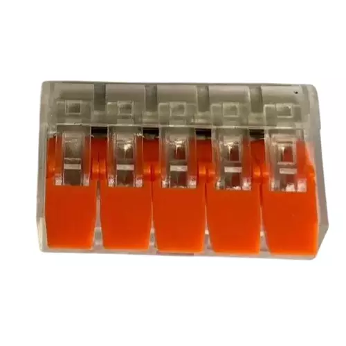 ENERTECH 222 Series Single Side Connector 5 Way for Industrial Use, PCT-222-415