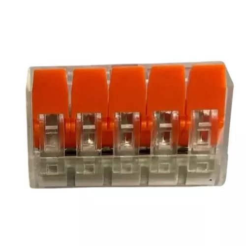 ENERTECH 222 Series Single Side Connector 5 Way for Industrial Use, PCT-222-415