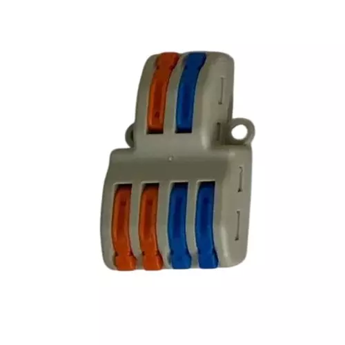 ENERTECH Connector 2 IN 4 OUT Multi Way for Industrial Use, PCT 4-2