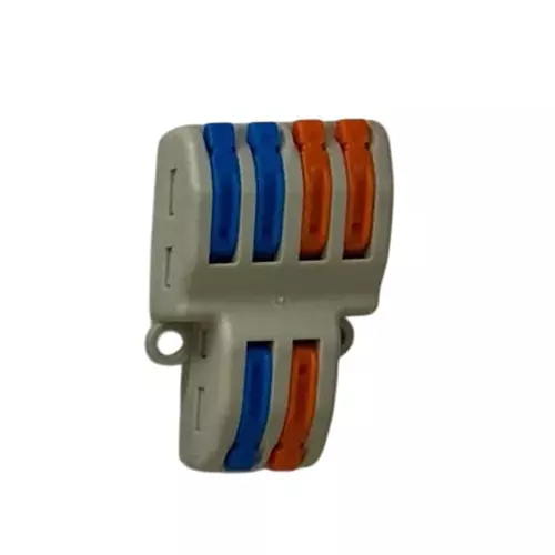 ENERTECH Connector 2 IN 4 OUT Multi Way for Industrial Use, PCT 4-2