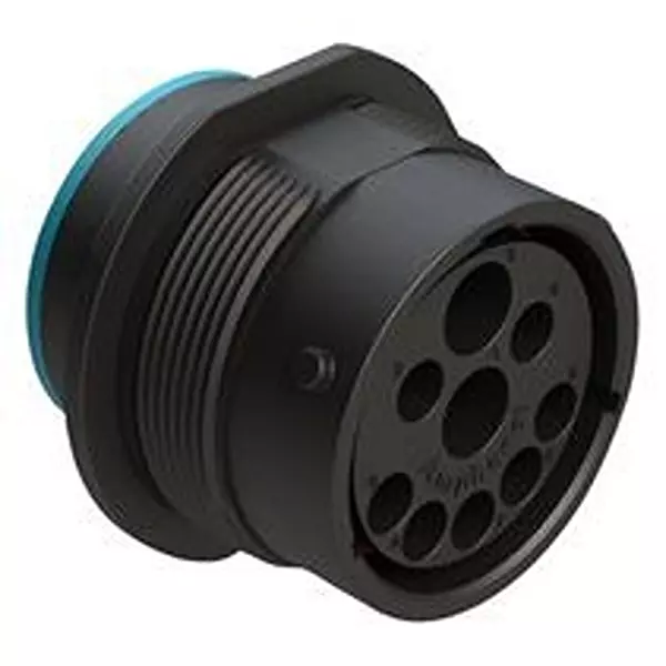 AMPHENOL SINE/TUCHEL Circular Connector, RCPT, 9POS, CRIMP, AHDP04-24-91PR-SRA.