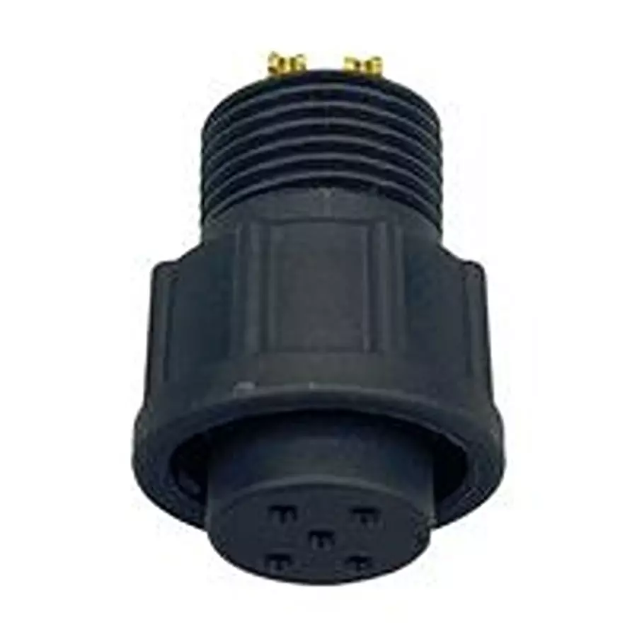 NORCOMP Circular Connector, RCPT, 5POS, SOLDER, 868-005-203R001.
