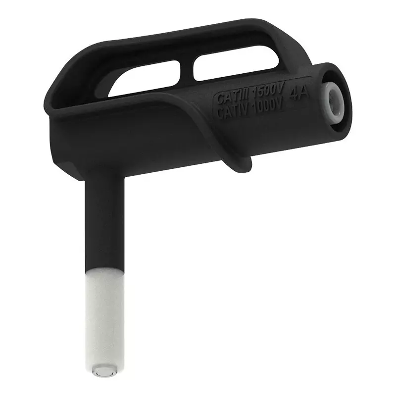 CAL TEST ELECTRONICS 10 mm Magnetic Conn-Sheathed 4 mm Jack/Blk, CT4520-0