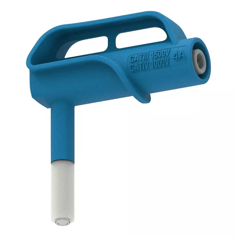 CAL TEST ELECTRONICS 11 mm Magnetic Conn-Sheathed 4 mm Jack/Blu, CT4521-6