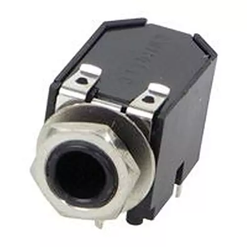 SWITCHCRAFT/CONXALL Connector, Phone Audio, Jack, 3 Position, RN114BPC