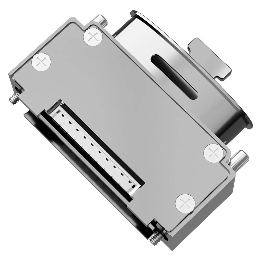 POSITRONIC D-SUB BACKSHELL, 50POS, SIZE DD, ALUM, MCD50000ELNT0/AA
