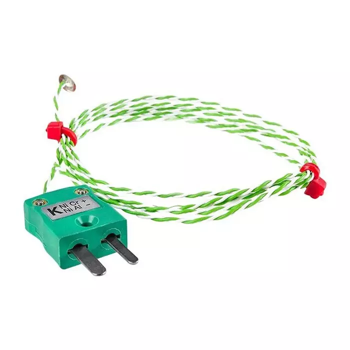 LABFACILITY THERMOCOUPLE, K TYPE, 2M, 200 DEG C, XF-1235-FAR