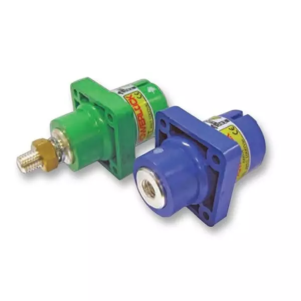 ITT CANNON Panel Source, Earth, Green, 600A, Nps-E-Gn-T6