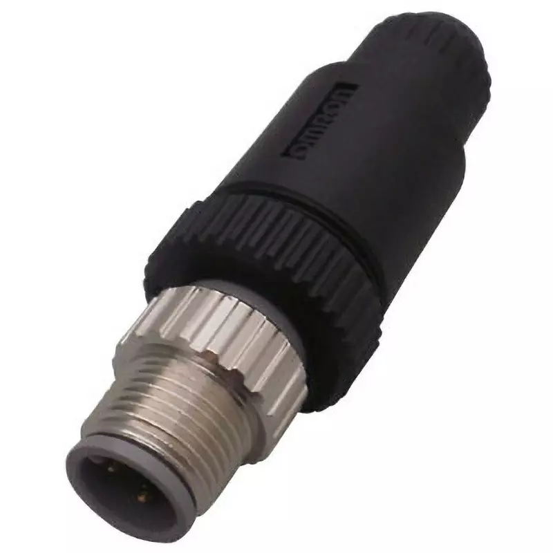 Omron Round Waterproof Connector 4-Poles, XS2G-D4S1