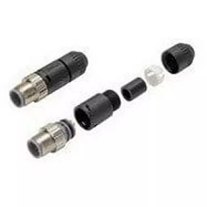 Omron Round Waterproof Connector 4-Poles, XS2G-D4S1