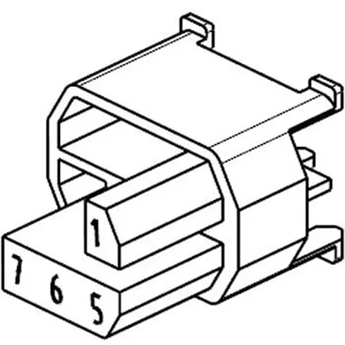 Omron Hm Connector for Plug, XC8Z-0001