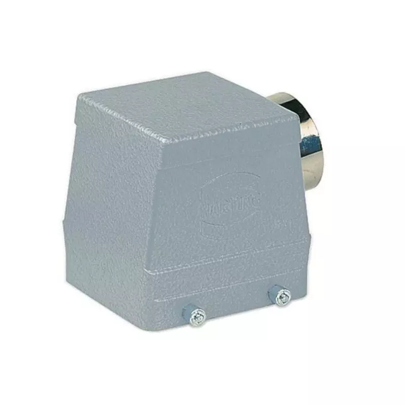 Harting Han Hood Connector Side Entry PG29 Double Lever 32B Size, 09300320521