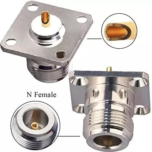 generic-n-type-female-panel-mount-4-hole-plug-flange-connector-round-coaxial-antenna-connector-50-ohm-1-pc
