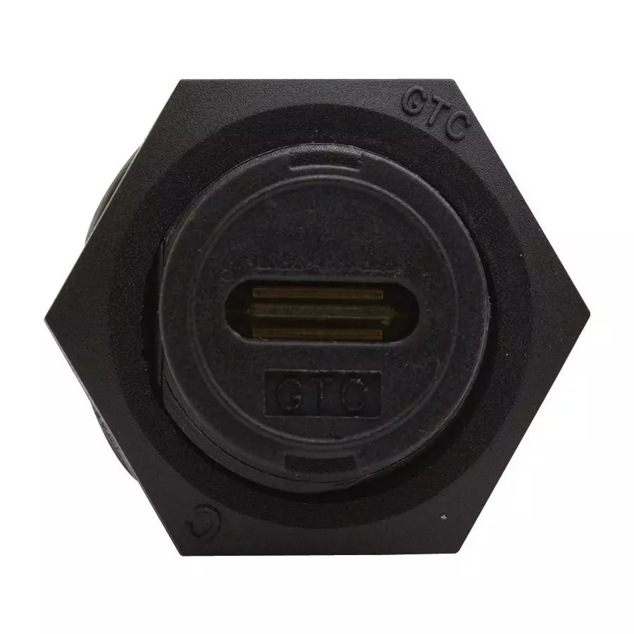 MULTICOMP PRO C2 Panel Jack Coupler USB 3.1 C Type A B Adaptor, In-Line, MP011829