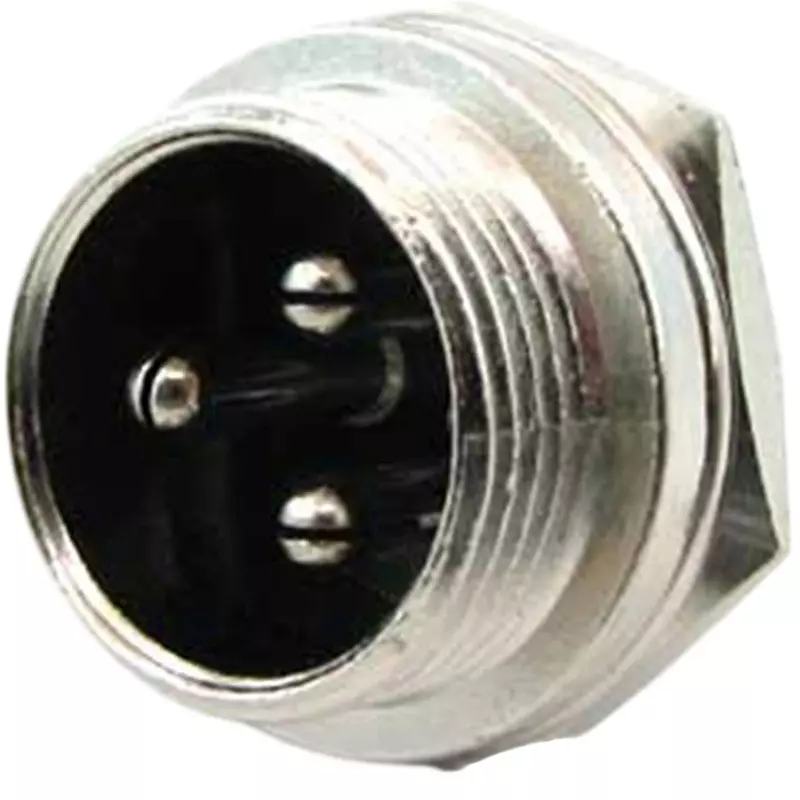 Kyoritsu Electronics Microphone Connector Solder Terminal, WTN-11-204/3P (MIC-3R)