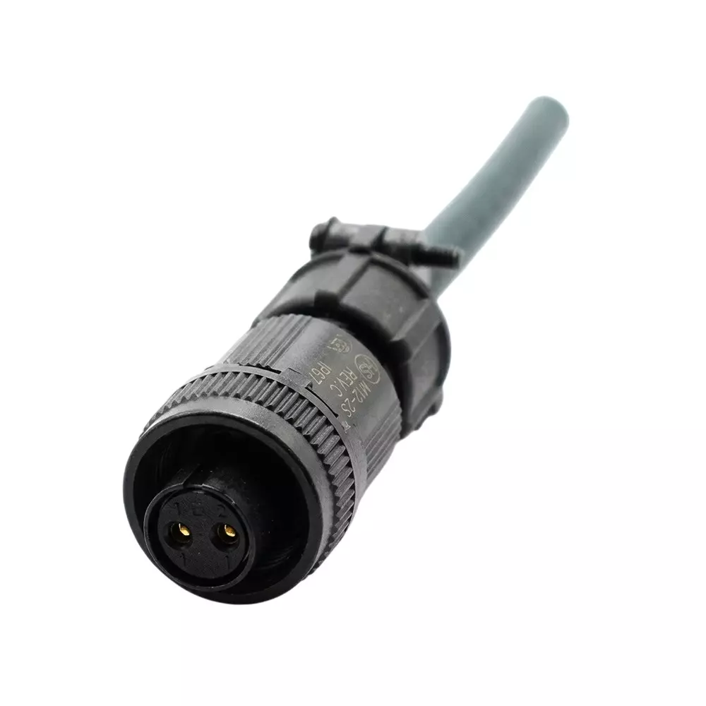 Delta Connector Brake Type Black Color Metal & Plastic Body for Servo Motors, ASD-CNBR1000