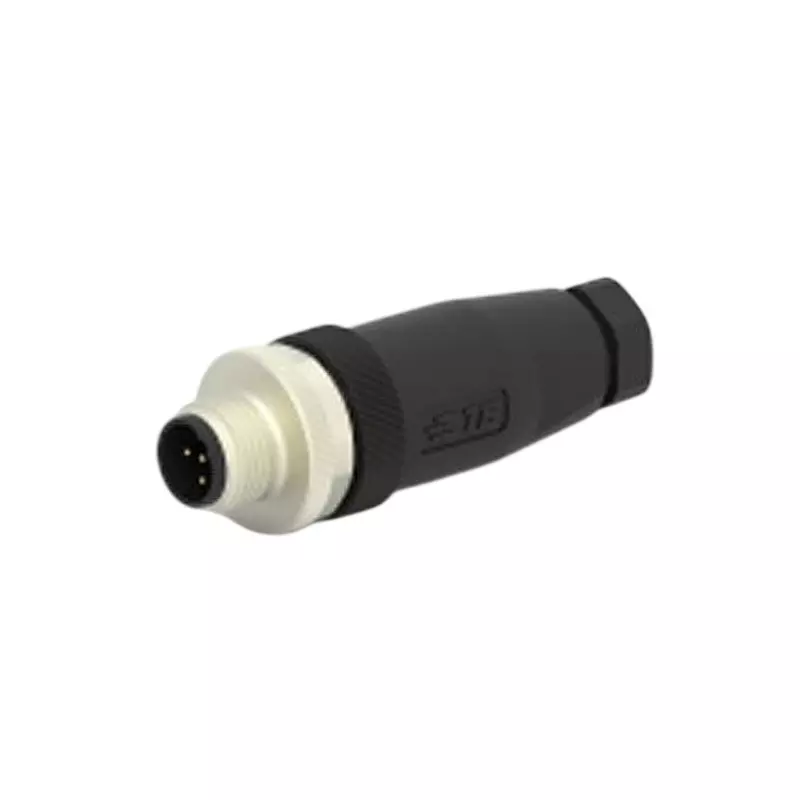 TE CONNECTIVITY Straight Circular Connector 4 Amp Rated Current 5 Contacts, T4111401051-000