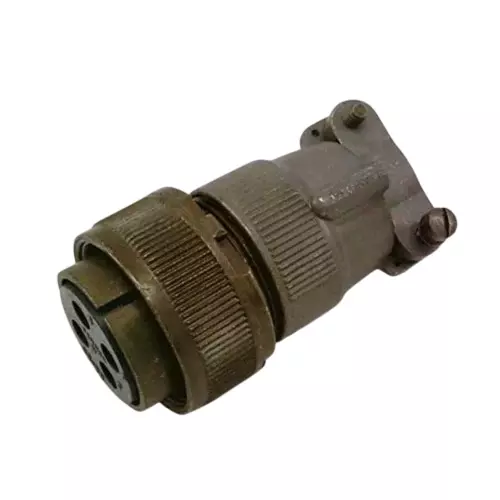 Mitsubishi Electric 4 Pole Contact Power Connector Three Phase 16 A Current Rating and 2.5 sq. mm Cable Size, MS3106F2222S