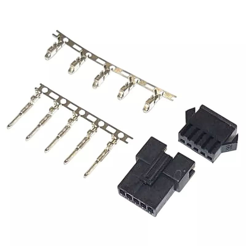 GB Nylon Connector 250 V 3 A Rating 2.5 mm Cell Spacing 5 poles No. of Pin, ZL2505-5PS