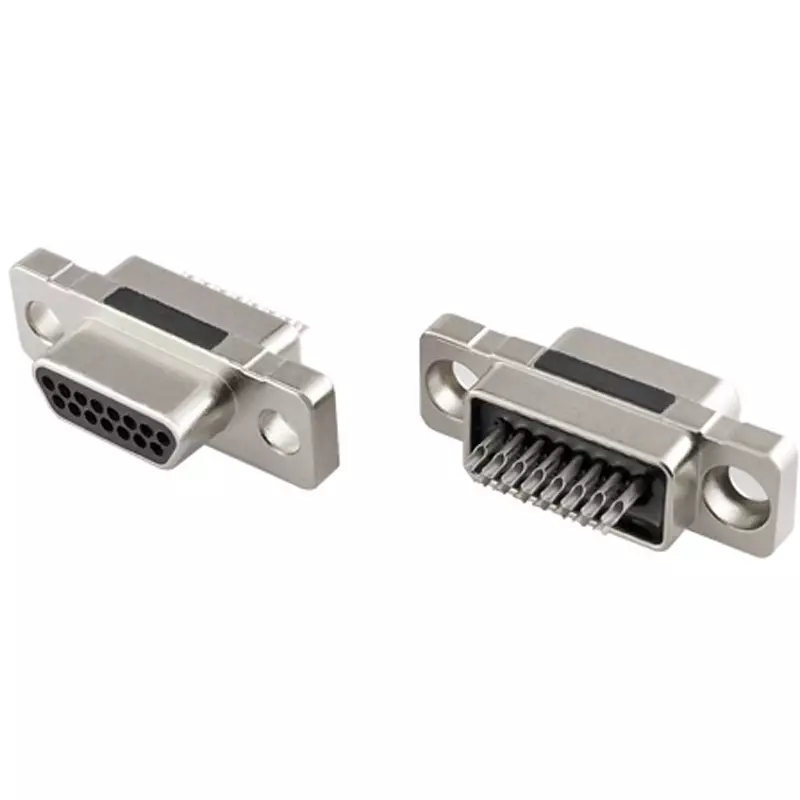 Japan Connect Industry D-Sub connector 1 Amp (at 25℃) Current Capacity 1000 min Insulation Resistance 50(max) mΩ Contact, MDSE-15P-SC