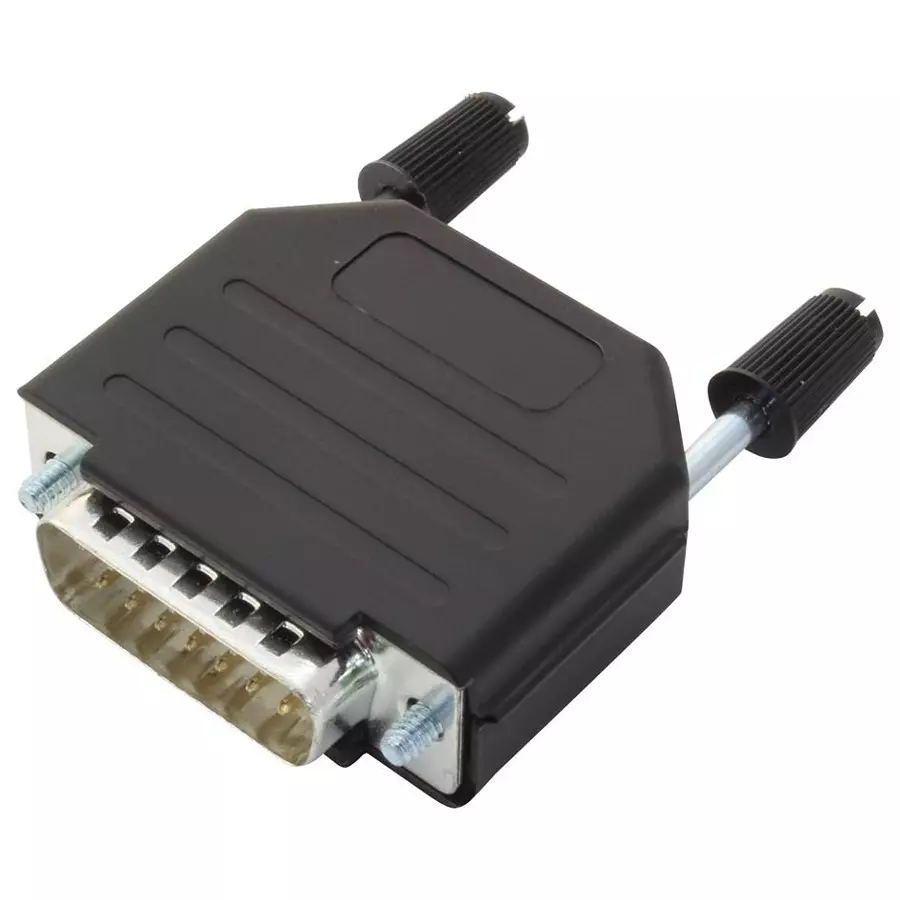 MULTICOMP PRO D Sub Connectors D-SUB CONNECTOR, PLUG, 15POS, SOLDER, MC-DPPK15-P-SDR-K