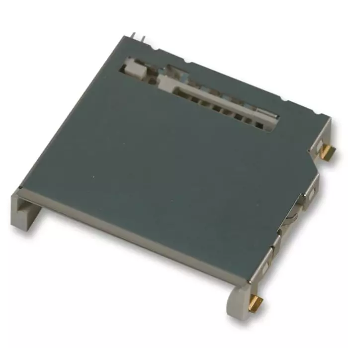 MULTICOMP PRO Memory & SIM Card Connectors CONNECTOR, SD, METAL COVER, SMT, R/A, MC34459 (Pack of 5)
