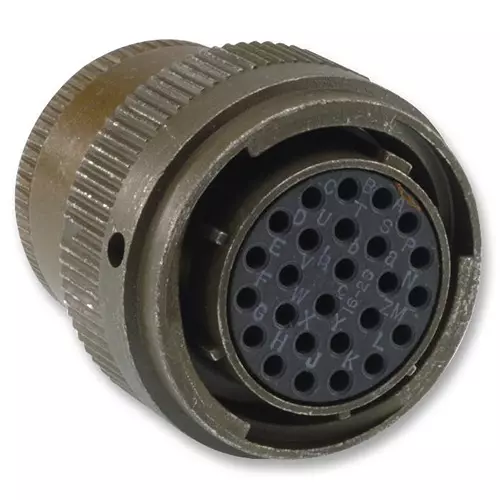 ITT CANNON Circular MIL Spec Equivalent Connectors CONNECTOR, CIRCULAR, SIZE 14, 5WAY, KPSE06A14-5PX