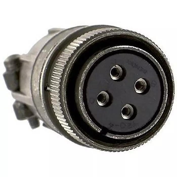 ITT CANNON Circular MIL Spec Connectors CIRCULAR CONNECTOR, PLUG, 20-4, CABLE, MS3106F20-4S