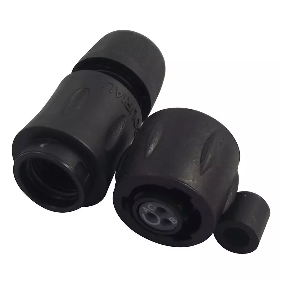 SOURIAU-SUNBANK / EATON PLUG, HISEAL, SIZE8, 3WAY, SKT, UTS6JC8E3S