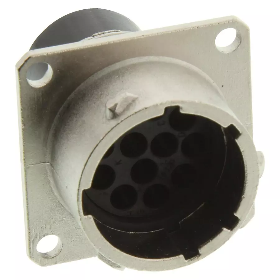 SOURIAU-SUNBANK / EATON CONNECTOR, CIRCULAR, RCPT, 12POS, PANEL, UT001412PH