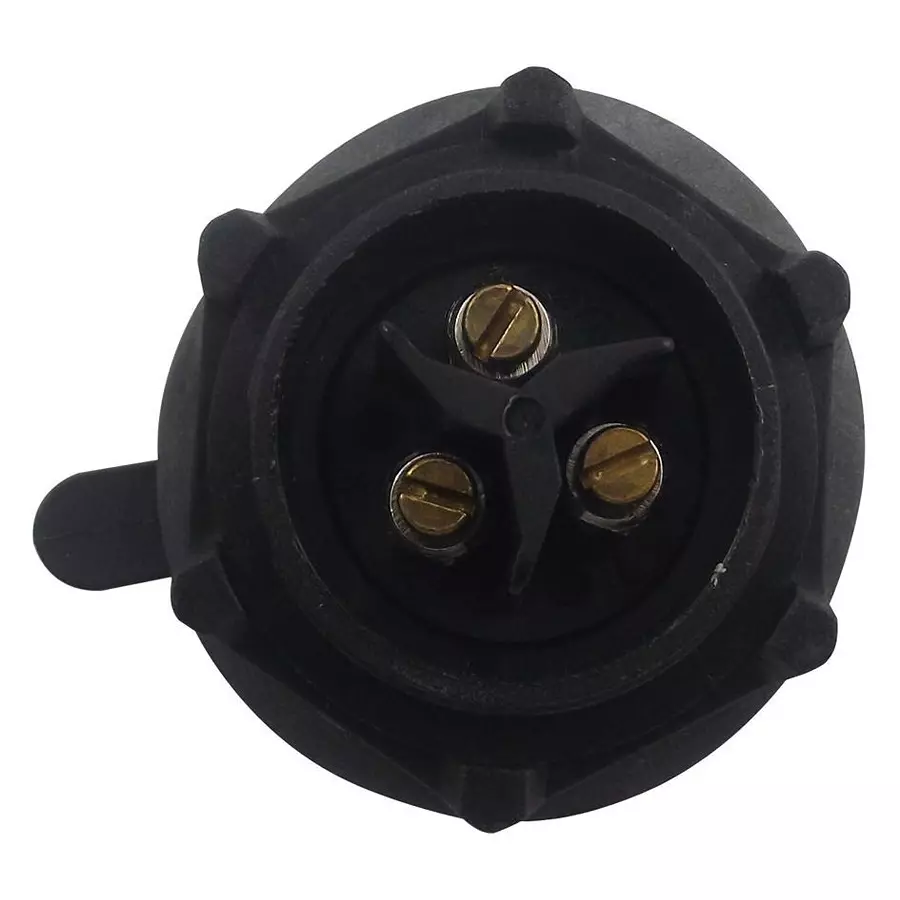 BULGIN LIMITED CIRCULAR CONNECTOR, PLUG, 3 WAY, PANEL, PX0730/P