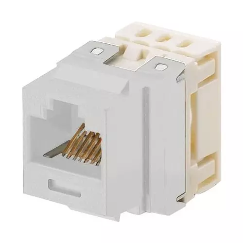 PANDUIT Modular & Ethernet Connectors RJ45 CONN, JACK, 8P8C, CAT5E, GRN, NKP5E88MGR