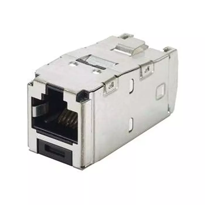 PANDUIT Modular & Ethernet Connectors RJ45 CONN, JACK, 8P8C, 1PORT, BLACK, CJS688TGY-24 (Pack of 24)