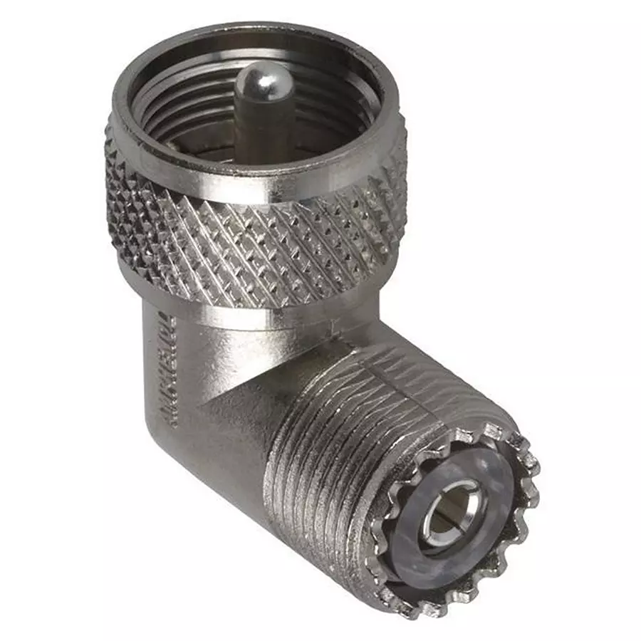 AMPHENOL RF RF Adapters RF/COAXIAL ADAPTER, UHF JACK-UHF PLUG, 083-1AP