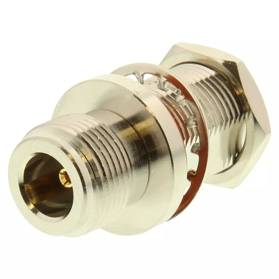 AMPHENOL RF RF Adapters ADAPTOR, N JACK, N JACK, 50OHM, 082-66-RFX