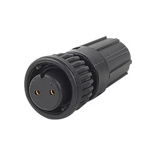 SWITCHCRAFT/CONXALL Industrial Circular, Plug, 2Pos, Cable, 6282-2PG-522