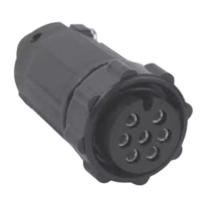 SWITCHCRAFT/CONXALL Circular Conn, Plug, 18Pos, Crimp, Cable, 13280-18SG-331