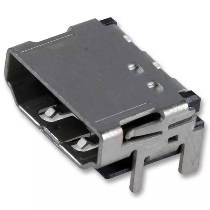 MOLEX HDMI Connectors HDMI CONNECTOR, RCPT, 19POS, SMT 46765-1301