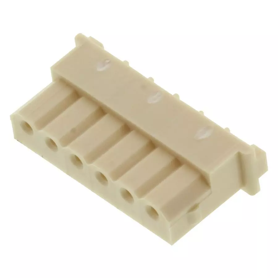 MOLEX Plug & Socket Connector Housings CONNECTOR, RCPT, 6POS, 1ROW, 2.5MM 50-37-5063 (Pack of 10)