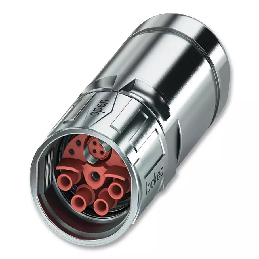 Phoenix Contact Circular Industrial Connectors CIRCULAR CONNECTOR, PLUG, 13POS, CABLE, 1621524
