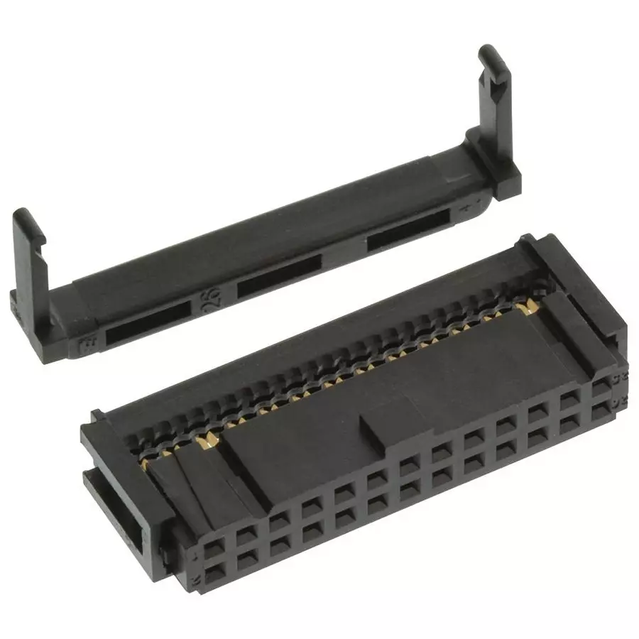 AMP - TE CONNECTIVITY WIRE-BOARD CONNECTOR RECEPTACLE 26 POSITION, 2.54MM, 1658528-5