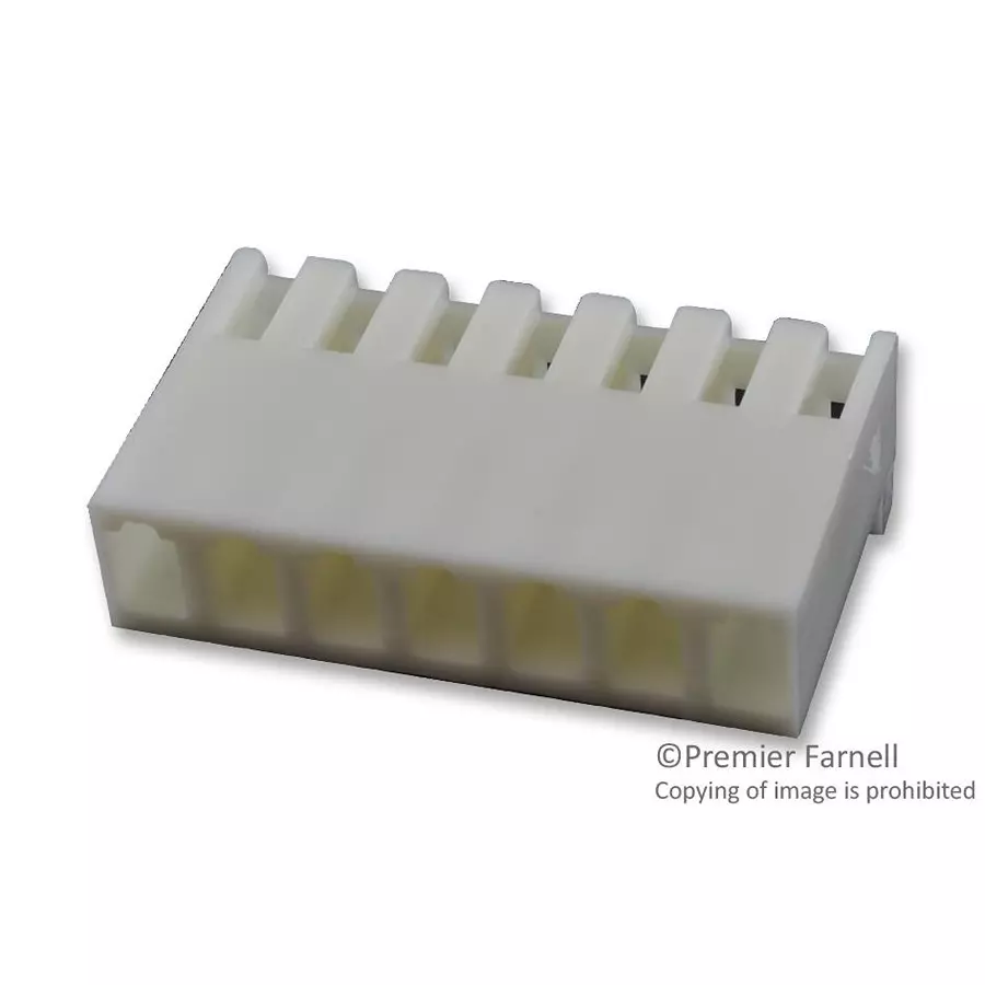 AMP - TE CONNECTIVITY WIRE-BOARD CONNECTOR RECEPTACLE, 7 POSITION, 3.96MM, 770849-7