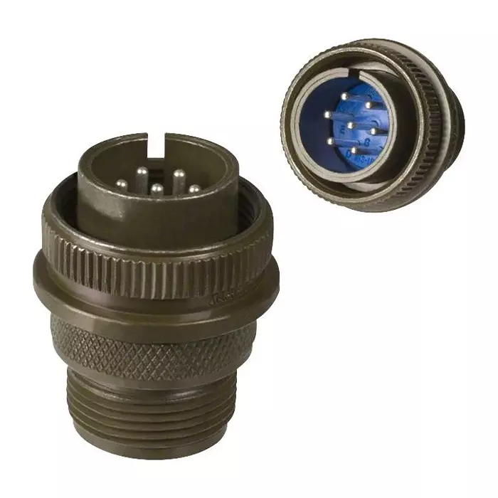 AMPHENOL INDUSTRIAL CIRCULAR CONN, PLUG, 14S-6, 6P, CABLE, 97-3106A-14S-6P(946)