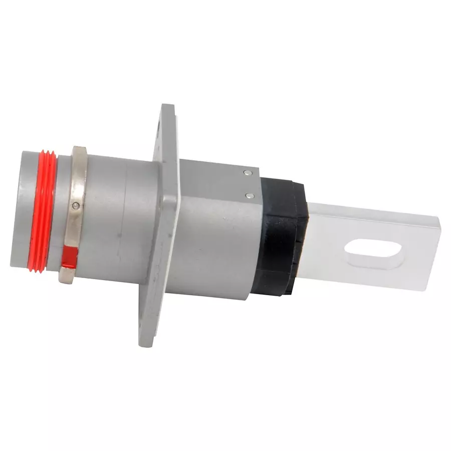 AMPHENOL INDUSTRIAL POWER ENTRY, RCPT, 200A, 1KV, PANEL, RED, SLPIRBBPSR2EH