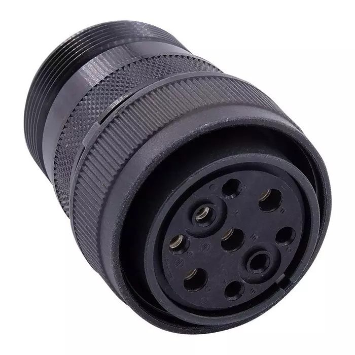 AMPHENOL INDUSTRIAL CIRCULAR CONNECTOR, PLUG, 24-10, 97-3106E-24-10S(211)(400)(955)