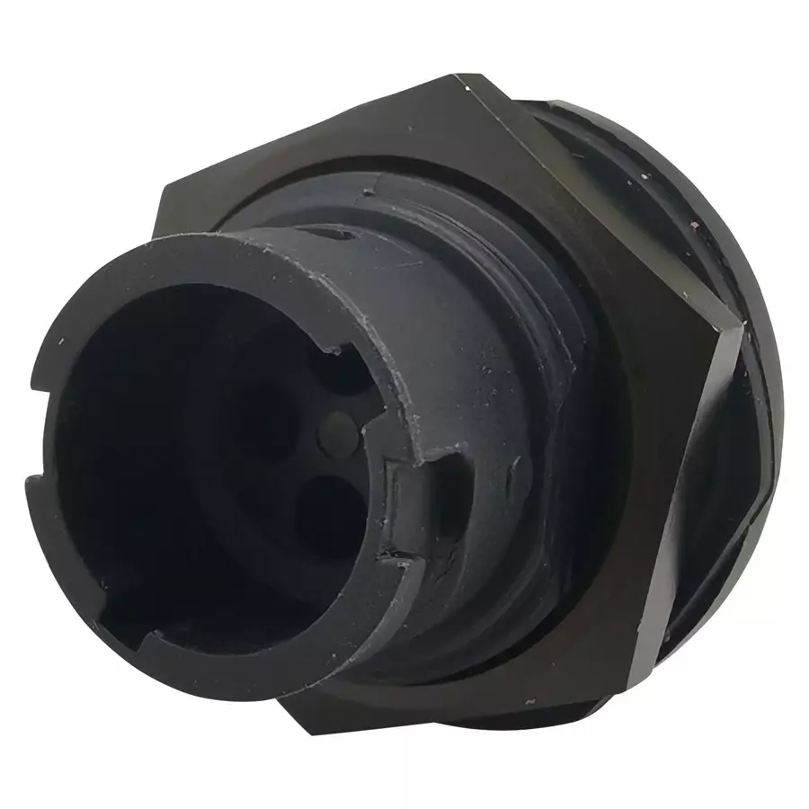 AMPHENOL INDUSTRIAL CIRCULAR CONN, RCPT, 4POS, CRIMP, APC07-8-4P