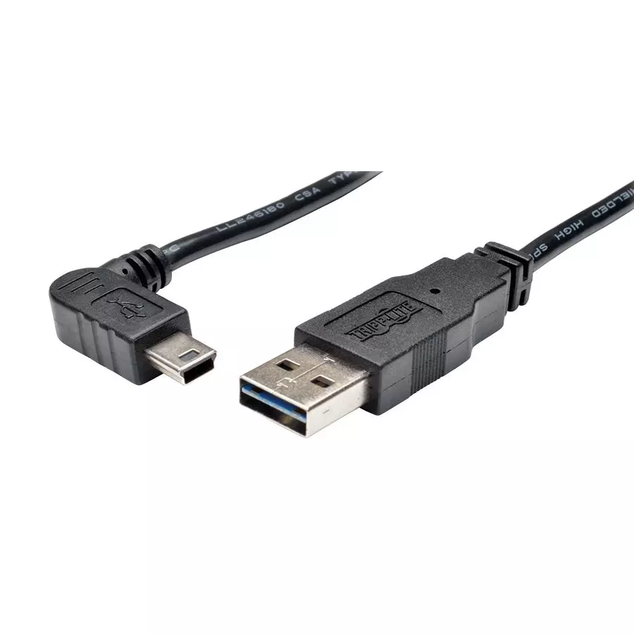 EATON TRIPP LITE USB CABLE, 2.0 TYPE A-MINI B PLUG, 3FT, UR030-003-RAB